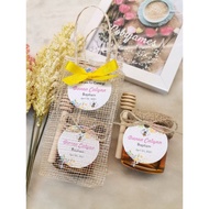 Pure Honey Souvenir 95ml with dipper and sinamay Bag