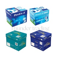 Double A 70GSM/80GSM ( 5 Ream | 1 Carton ) Paper One 70GSM/80GSM ( 5 Ream | 1 Carton) Copier Paper A