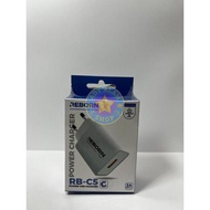 Reborn RB-C5 USB Quick Charger Adapter 18watt Charger Adapter Free Type-C Cable