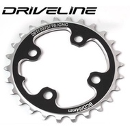 DRIVELINE Mountain Bike CNC Chainring BCD64 BCD104 22/26/32/36/42/44/48T Chainring