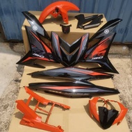 COVERSET YAMAHA Y15ZR V2 EXCITER RC 2019 ORANGE HITAM