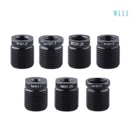 Will 7pcs Universal Car Gear Shifts Knob Adapter Set Quick Installation  Tool Needed Strong Metal Co