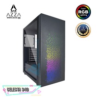 AZZA ATX Mid Tower Tempered Glass ARGB Gaming Case CELESTA 340 - Black
