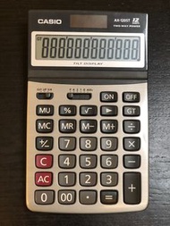 Casio AX-120ST calculator 12 digits卡西歐 AX-120ST計算機12位