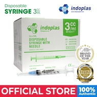 Indoplas 3cc Disposable Syringe Box of 100