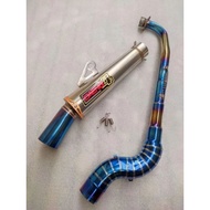 DAENG4 OPEN EKZOS DS4 BLACK 51MM PNP SRL115/SYM110/EX5/LAGENDA/WAVE 100 110 125/KRISS110/DOS 110 125