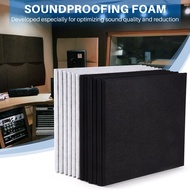 12 Pcs Acoustic Foam PanelsSoundproofing Panel Beveled Edge Sound Panels Acoustic Treatment Used in 