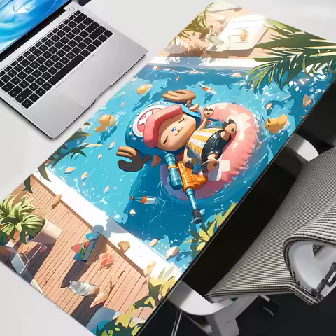 Mouse Pad Gamers Decoracion Gamer One Piece Desk Mat Mousepad Big Gaming Accessories Varmilo durable
