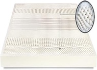 ARyako 100% Natural Latex Organic Breathable And Comfortable,Natural Latex Mattress Topper,Durable A