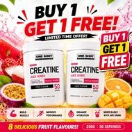 One Shot Creatine Juice Series 250g Buy 1 Free 1 | 50 Servings  搜索优化版