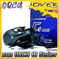 รอกตกปลา รอกหยดน้ำ ORCA C1 Series มีกิ๊กเสียง 7.0:1 (มีทั้งหมุนซ้ายและหมุนขวา)
