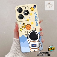 Softcase Itel A90 2025 - Rajacase - Case Itel A90 2025 - Astronaut Case Motif - Case Itel A90 2025 -