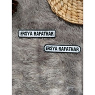 Embroidered Embroidered bed bet badge name chest nameplate COLOR 2x8 WHOLESALE UNIT