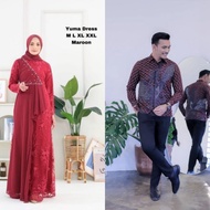 [ GRATIS ONGKIR + BISA COD ] Model Gamis Terbaru 2022 / Gamis Brokat Terbaru 2022 / Gamis Wanita Ter
