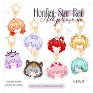 GANTUNGAN [READY] HSR Amphoreus Keychain Phonestrap || Keychain & HP Honkai Star Rail Ganci Amphoreu