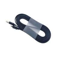 [READY STOCK] Data Cable Type c Fast Charge 2m Flat Long Cable USB2.0 Data Cable