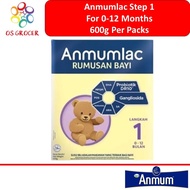 🎈🎈 Anmumlac Anmum Infacare Step 1 For 0-12 months 600g