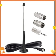 FM Telescopic Antennas for  FM Antennas Indoor FM Radio Antennas with 3 Adapter for Household Digita