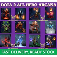 【Instant Stock】DOTA2 ALL HERO ARCANA [NO NEED WAIT 7 DAYS] SF PA MK LINA PUDGE OGRE JUGG ZEUS TB CM 