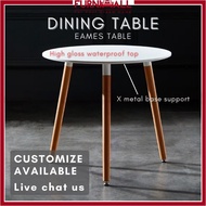 Furnimall Eames dining Round Table/meja makan/coffee table/meja kopi /study table/meeting table  Caf