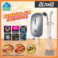 [HARGA BORONG] Alpha Water Heater 18E NO pump /Alpha Smart Series Instant water heater/ Shower heater/