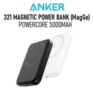 Anker 321 MagGo Battery PowerCore 5000mAh Magnetic Wireless Charger Power Bank iP 15 14 13 12