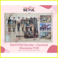 ◨ ◪ ﹊ ENHYPEN Border Carnival Weverse / Aladin POB