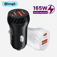 Elough PD65W USB Car Charger Type C Car Super Fast Charger 100W Fast Charging Car Phone Charger Adap