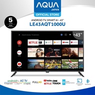 sale AQUA JAPAN Smart Android TV 43AQT1000U 43inch berkualitas