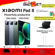 Xiaomi Pad 8 ( 8GB+256GB ) Snapdragon 8s Gen 4 | 3.2K 144Hz Display | Tablet Original MY Set