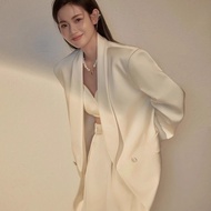 office attire for women semi formal attire for women corporate attire for women White High-End Feeli