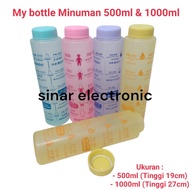 School Drink Bottles/Pastel Children's Drink Bottles 500ml & 1000ml