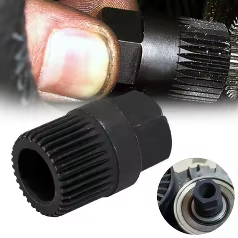 Alternator Clutch Free Wheel Pulley Removal Tool 33 Spline for Audi Ford VW Golf Car Accessories Alt
