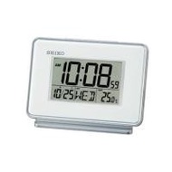 นาฬิกาดิจิทัล SEIKO CLOCKS QHL068W 3.6X5 นิ้ว สีขาว (1268638)