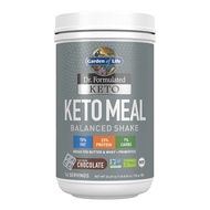 (Ready Stock) Garden of Life, Dr. Formulated Keto Meal Balanced Shake, Chocolate, 1.54 lbs (700 g)