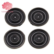 4Pcs 0.5W 8 Ohm 28mm Dia Mini Metal Inside Magnet Music Player Speaker