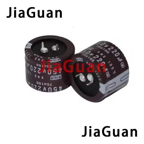 2pcs new NIPPON KMQ 450V220UF 35X25mm NCC electrolytic capacitor 220UF/450V CHEMI-CON kmq 220UF 450V