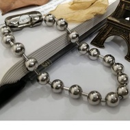 8mm Thickness Stainless Steel Ball Chain Bracelet.