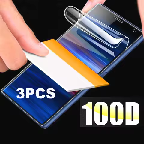 3PCS Hydrogel Film For SONY Xperia X XC XZ1 XZ2 Compact L1 L2 L3 Screen Protector For SONY XZ XZ2 Pr