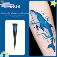 FANSIN Henna Tattoo Cream, Easy-To-Use Black Brown Henna Paste Cone, Henna Tattoo Cream Temporary Se