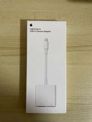 Apple Lightning對USB 3相機轉接器