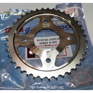 RKM SUZUKI AXELO 428 REAR SPROCKET 37T 38T 39T