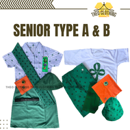 Senior Scout Type A & B Complete Set of Scouting Uniform for Girl | Theo Clothing