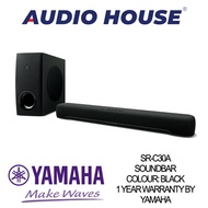 YAMAHA SR-C30A SOUNDBAR WITH WIRELESS SUBWOOFERCOLOUR: BLACK 1 YEAR WARRANTY BY AGENT