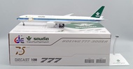 Ready Stock JC Wings Saudi Airlines 1: 200 B777-300ER HZ-AK28 Alloy Airplane Model
