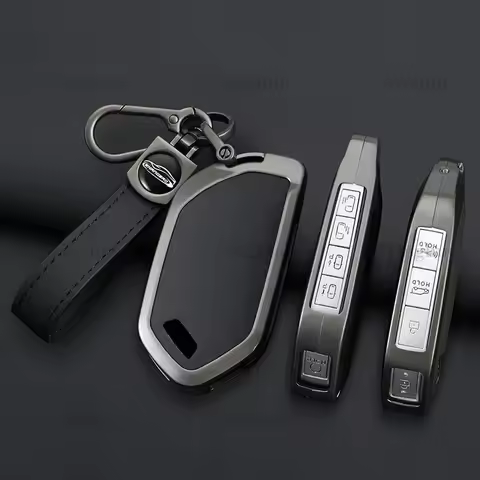 Car Key Case Cover for Kia EV9 Sorento MQ4 Carnival KA4 Picanto Morning K5 Carens 2024 Car Key Shell