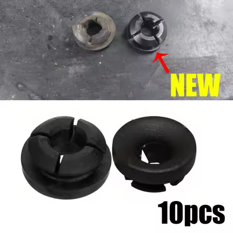 10pcs Plastic Car Hood Bonnet Support Prop Rod Grommet For Nissan Skyline R32 X-Trail T30 Almera Tea