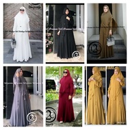 Jannah syari by u2c/janah u2c/gamis Babydoll set khimar