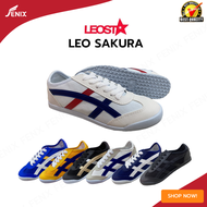 รองเท้าผ้าใบ ไซส์ 36-44 LEO SAKURA รองเท้าผ้าใบทรงOnitsuka