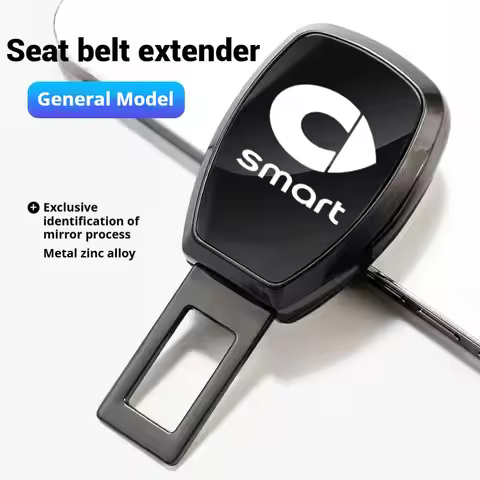 Car Accessories Seat Belt Clip Extender For Mercedes Smart Eq Fortwo Forfour 450 451 452 453 454